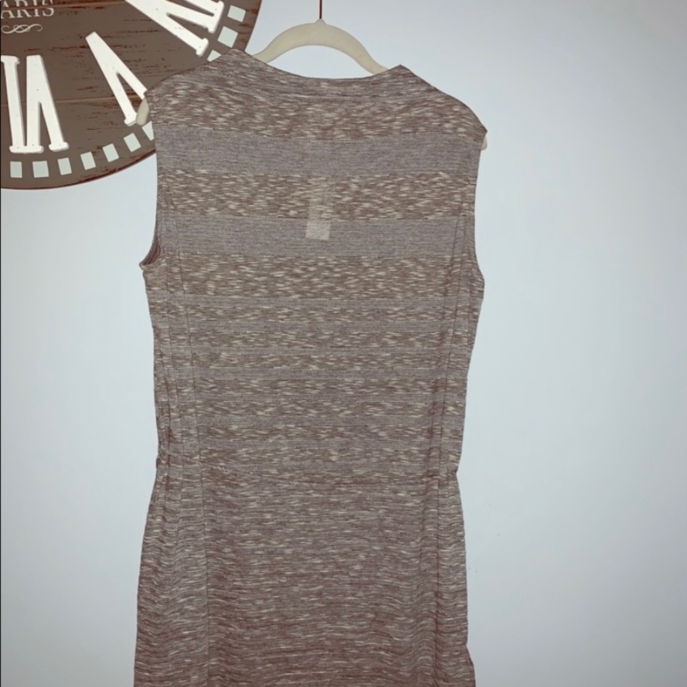 Anthropologie dolan sleeveless gray dress size XL